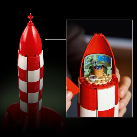 LEGO Ideas 21367 Tintin holdrakéta