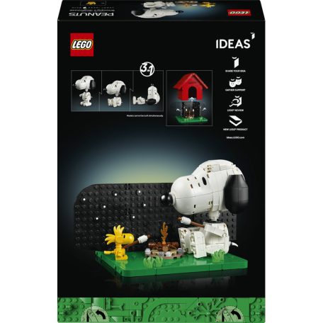 LEGO Ideas 21368 Peanuts: Snoopy kutyaháza