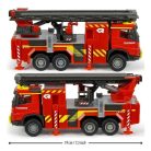 Majorette SOS Set - Volvo tűzoltó kamion fénnyel és hanggal (19 cm)