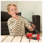 Majorette SOS Set - Volvo tűzoltó kamion fénnyel és hanggal (19 cm)