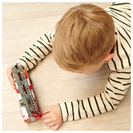 Majorette SOS Set - Volvo tűzoltó kamion fénnyel és hanggal (19 cm)