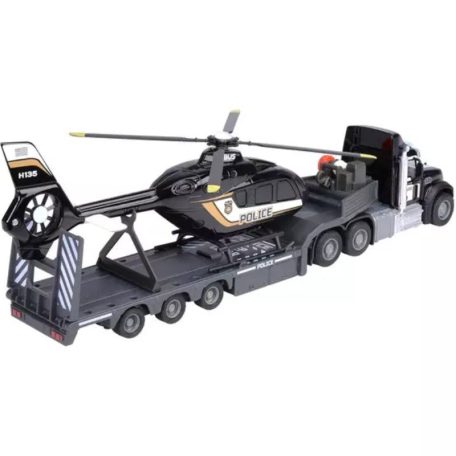 Majorette Mack Granite kamion és Airbus Police rendőrségi helikopter szett