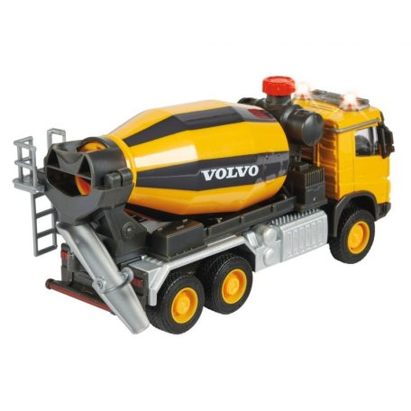 Majorette Construction Set - Volvo Beton Mixer teherautó fénnyel és hanggal (19 cm)