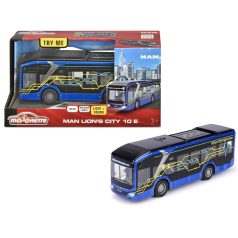   Majorette - MAN Lion's City 10 E Bus fény-és hanghatással (22,5 cm)