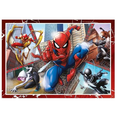 Clementoni 21515 Super Color 4 az 1-ben puzzle - Pókember (12, 16, 20 és 24 db)