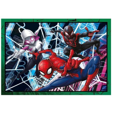 Clementoni 21515 Super Color 4 az 1-ben puzzle - Pókember (12, 16, 20 és 24 db)