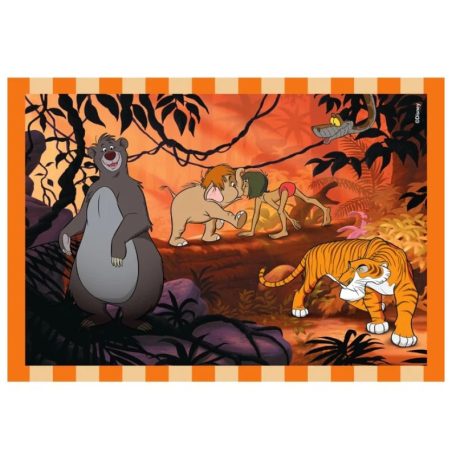 Clementoni 21523 Super Color 4 az 1-ben puzzle - Disney klasszikusok (12, 16, 20, 24 db)