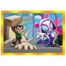 Clementoni 21528 Super Color 4 az 1-ben puzzle - Spidey (12, 16, 20 és 24 db)