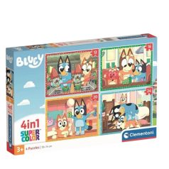Clementoni 21530 Super Color 4 az 1-ben puzzle - Bluey