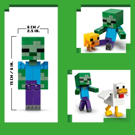 LEGO Minecraft 21582 Csirke zsoké