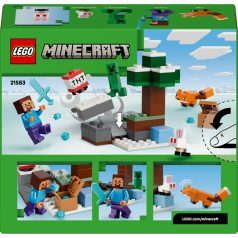 LEGO Minecraft 21583 Steve tajgai kalandjai