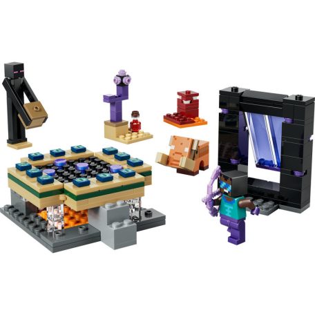 LEGO Minecraft 21584 Utazás az Alvilág kapujához és a Végportálhoz