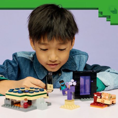 LEGO Minecraft 21584 Utazás az Alvilág kapujához és a Végportálhoz