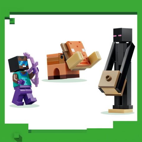 LEGO Minecraft 21584 Utazás az Alvilág kapujához és a Végportálhoz