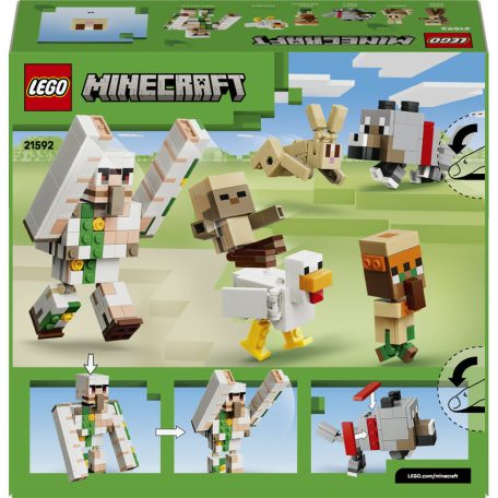 LEGO Minecraft 21592 Csirkezsoké, támadás a sivatagban
