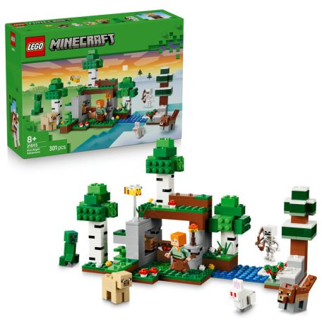 LEGO Minecraft 21593 Az első éjszaka kalandjai