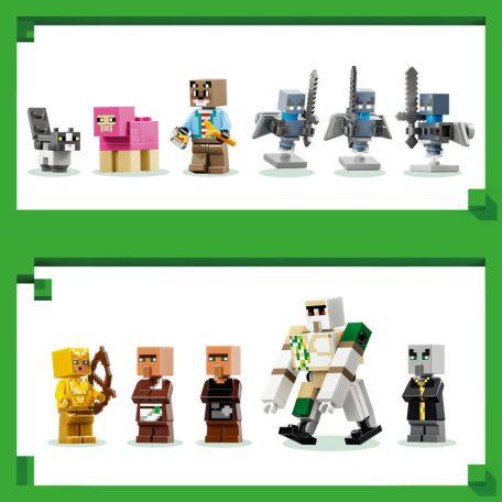 LEGO Minecraft 21596 Idézőtámadás a faluban