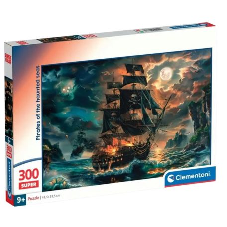 Clementoni 21738 Super puzzle - A kísértetjárta tengerek kalózai (300 db)