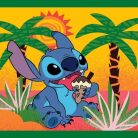 Clementoni 21745 Super Color 4 az 1-ben puzzle - Disney Stitch