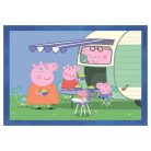 Clementoni 21751 Super Color 4 az 1-ben puzzle - Peppa malac (12, 16, 20 és 24 db)