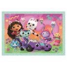 Clementoni 21752 Super Color 4 az 1-ben puzzle - Gabi babaháza (12, 16, 20 és 24 db)