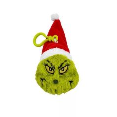 Grincs sapkában plüss figura táskaklipp (8 cm)
