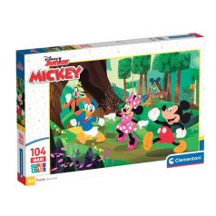   Clementoni 23772 Super Color Maxi puzzle - Mickey és barátai (104 db)