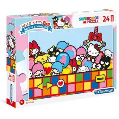   Clementoni 24202 SuperColor Maxi puzzle - Hello Kitty (24 db)