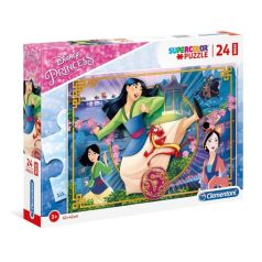 Clementoni 24206 SuperColor Maxi Puzzle - Mulan (24 db-os)