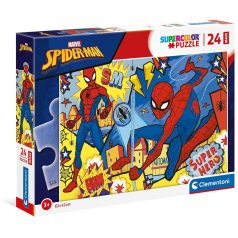   Clementoni 24216 Super Color Maxi Puzzle - Pókember, a szuperhős (24 db)