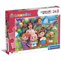   Clementoni 24227 SuperColor Maxi Puzzle - CoComelon család (24 db)
