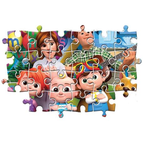 Clementoni 24227 SuperColor Maxi Puzzle - CoComelon család (24 db)