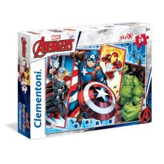   Clementoni 24459 SuperColor Maxi Puzzle - Bosszúállók (24db-os)