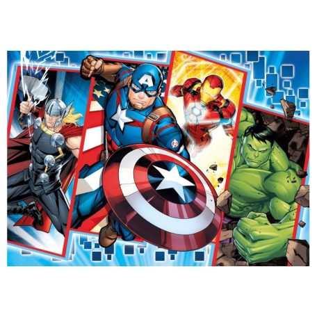 Clementoni 24459 SuperColor Maxi Puzzle - Bosszúállók (24db-os)