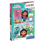 Clementoni 24804 Super Color puzzle - Gabi babaháza (2x60 db)