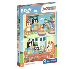 Clementoni 24807 Super Color puzzle - Bluey (2x20 db)