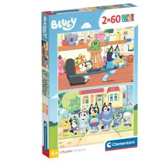 Clementoni 24813 Super Color puzzle - Bluey (2x60 db)
