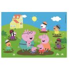 Clementoni 25017 Super Color Maxi puzzle - Peppa malac saras tócsában ugrál (104 db)