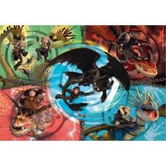   Clementoni 25035 Super Color puzzle - Így neveld a sárkányodat (104 db)