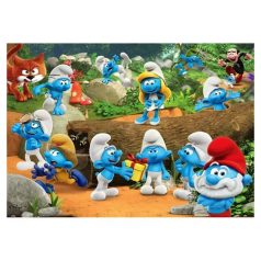   Clementoni 25037 Super Color puzzle - Hupikék Törpikék (104 db)