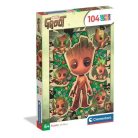 Clementoni 25051 Super Color puzzle - Marvel Groot (104 db)