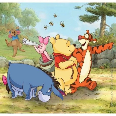 Clementoni 25063 Super Color puzzle - Micimackó (3x48 db)