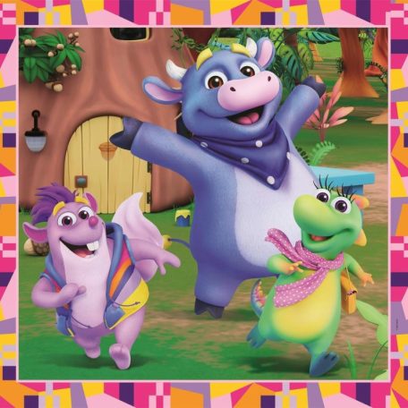 Clementoni 25078 Super Color puzzle - Dóra, a felfedező (3x48 db)