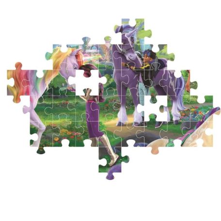 Clementoni 25093 Super Color puzzle - Unikornis Akadémia (104 db)