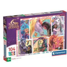   Clementoni 25094 Super Color puzzle - Unikornis Akadémia (104 db)