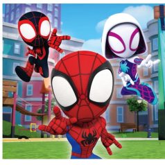   Clementoni 25294 Super Color 3 az 1-ben puzzle - Spidey és csodálatos barátai (3x48 db)