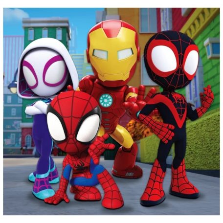 Clementoni 25294 Super Color 3 az 1-ben puzzle - Spidey és csodálatos barátai (3x48 db)