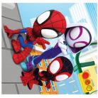 Clementoni 25294 Super Color 3 az 1-ben puzzle - Spidey és csodálatos barátai (3x48 db)