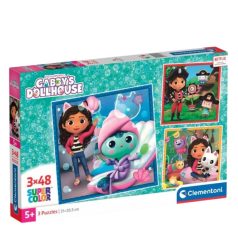  Clementoni 25300 Super Color puzzle - Gabi babaháza (3 x 48 db)