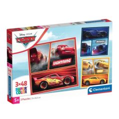   Clementoni 25305 Super Color 3 az 1 - ben puzzle - Verdák (3x48 db)